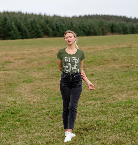 NEW Women's mushroom t-shirt