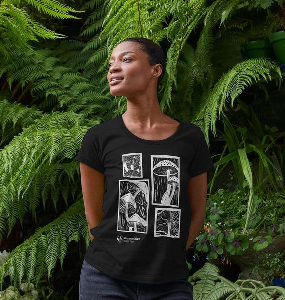 NEW Women's mushroom t-shirt