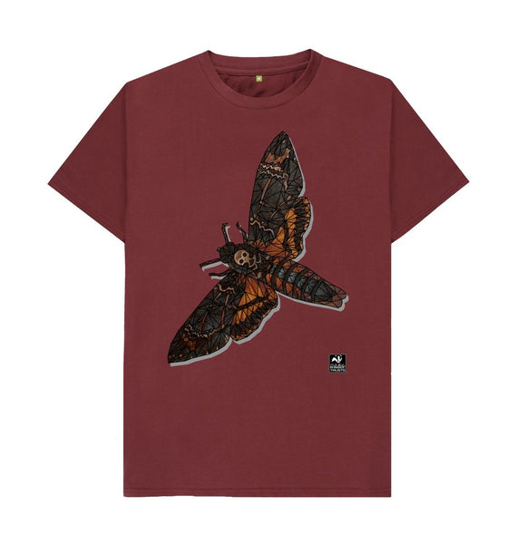 Red Wine Moth men's t-shirt