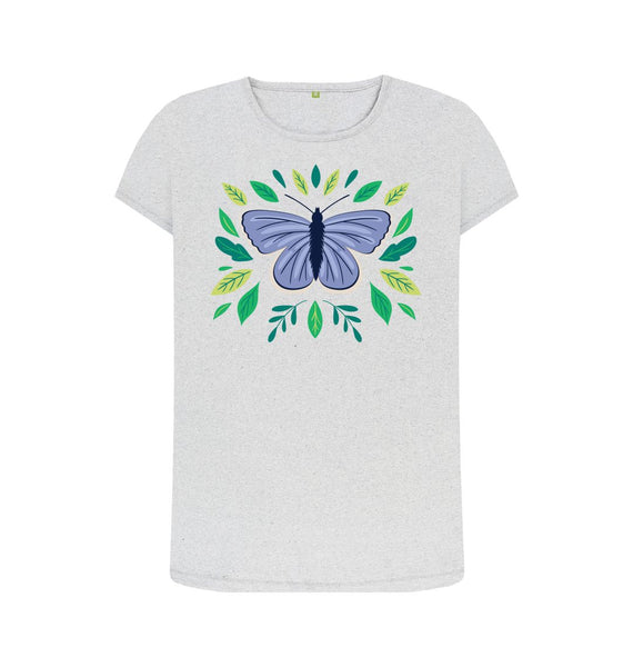 Grey female Butterfly t-shirt