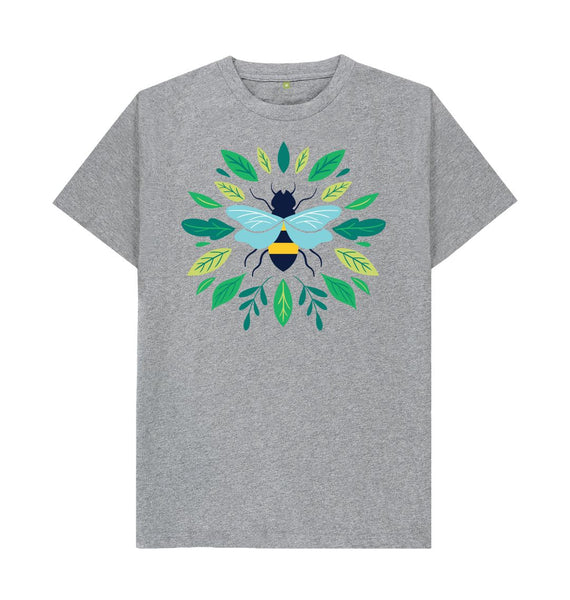 Athletic Grey Bumblebee t-shirt