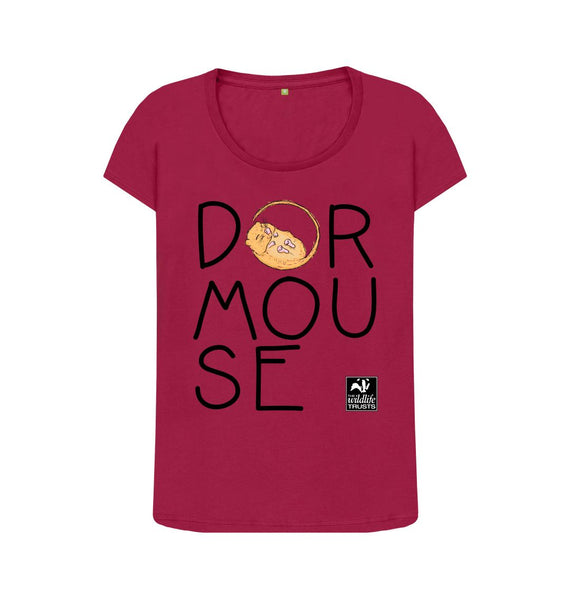 Cherry Dormouse women's t-shirt