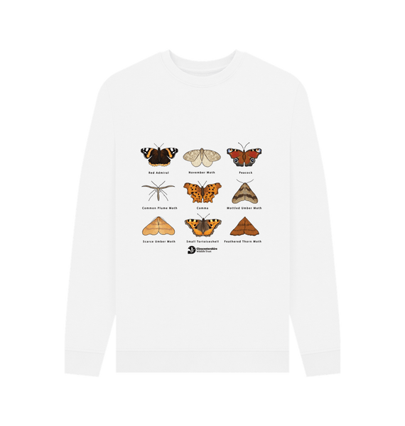 White Butterfly sweatshirt