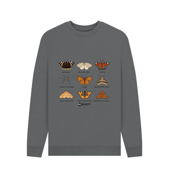 Slate Grey Butterfly sweatshirt