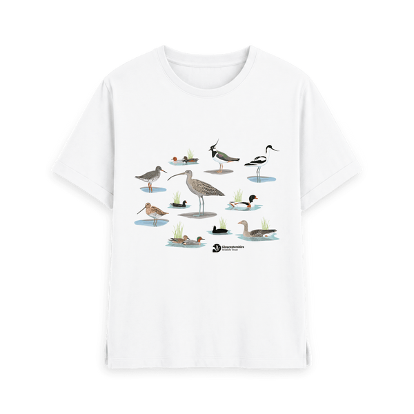 White Printed T-shirt Front