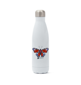 White Butterfly water bottle