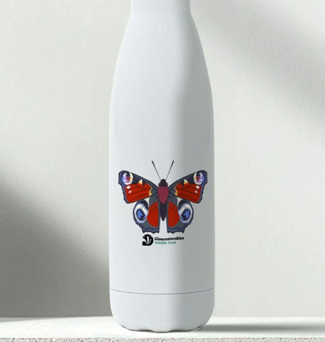 Butterfly water bottle