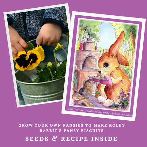 Seeds card - Cook with Kids - Roley Rabbit