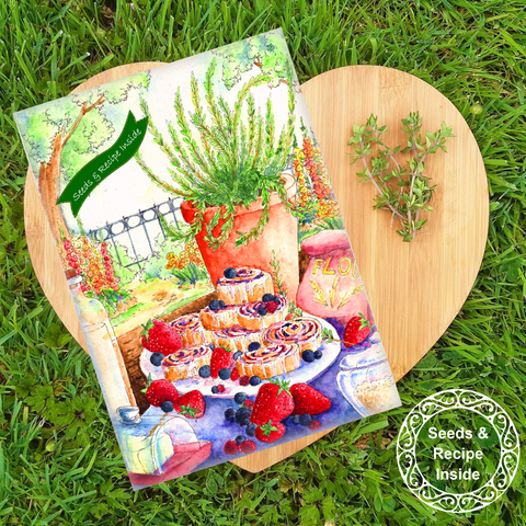 Seeds card - Cook With Love - Twirls