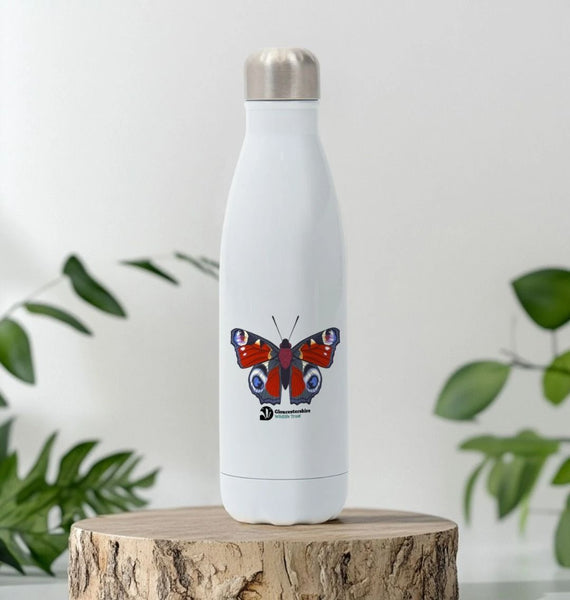 Butterfly water bottle