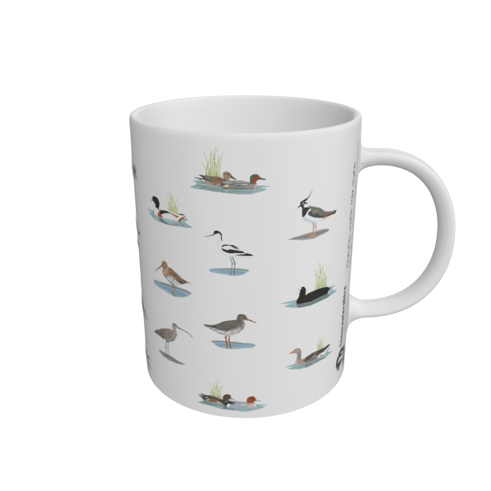 White Coombe Hill collection mug