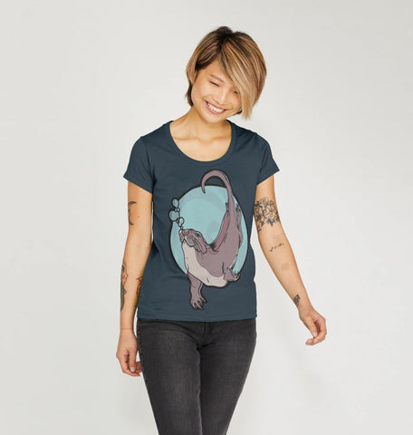 female Otter t-shirt