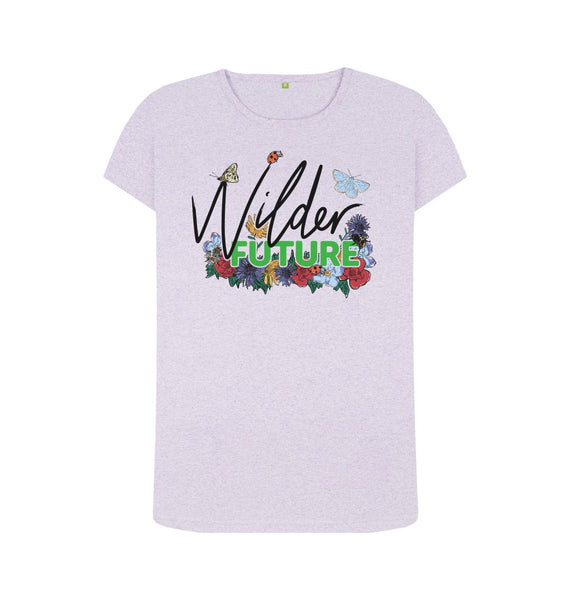 Purple Wilder future women's t-shirt